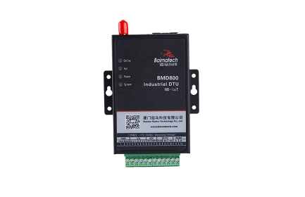 BMD800 NB-IoT 无线数传DTU，基于NB-IoT网络给予窄带无线通信与低速率数据传输。NB-IoT物联网终端，具有连接量大，覆盖面广，穿透性好，功耗低、成本低等强大优势。