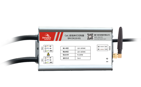 凯发K8国际4G/Cat.1智能灯控器，无线通信，无需布线便捷组网。支持最大1200W电源控制、0～10V和PWM 无级调光、远程数据监测、远程实时控制、边缘智能策略、灾备通讯、智能告警等丰富功能，应用场景包括：智慧路灯、道路照明、园区照明、景区照明、码头照明、工厂照明等。